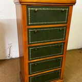 Notary furniture Louis Philippe style cherry wood