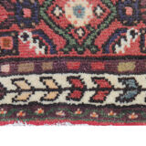 Persian runner rug, handmade oriental wool rug- 70x293cm