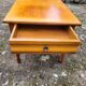 Cherry wood coffee table