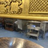 C19th Gilt Overmantle mirror