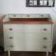 Commode vintage, bureau d'appoint