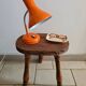 Orange desk or bedside lamp from the 50s