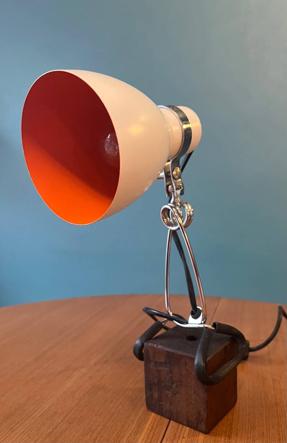 Lampe pince d’atelier année 80