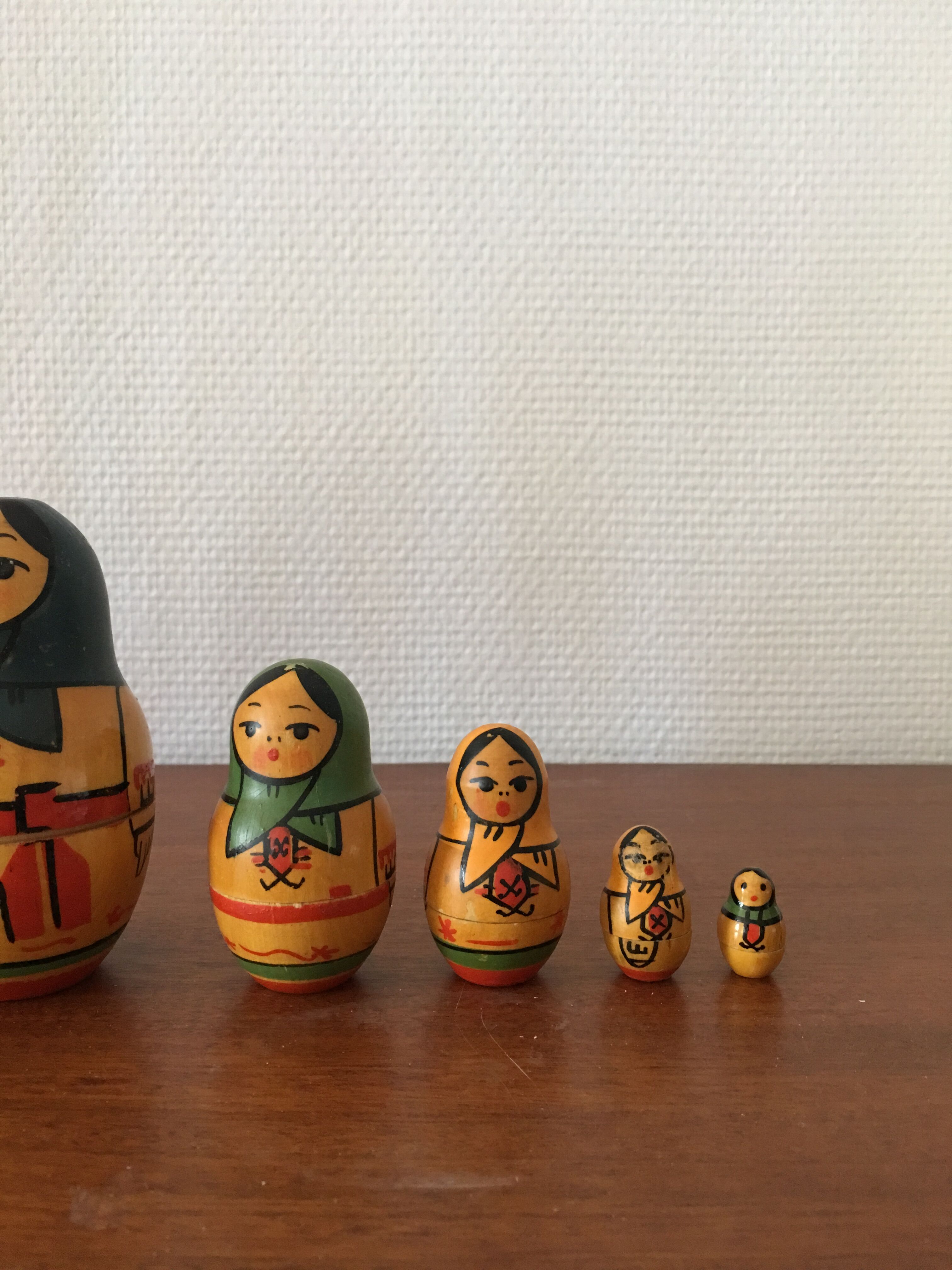Vintage Russian Matryoshka Dolls