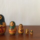 Vintage Russian Matryoshka Dolls