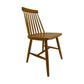 Vintage Ikea Wood chair, Scandinavian 60's