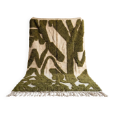 Berber carpet in pure wool 3 x 2 m