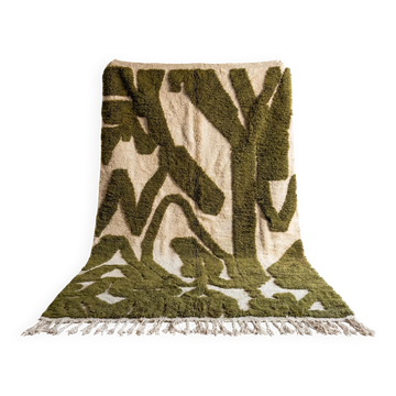 Tapis berbère en laine pure 3 x 2 m