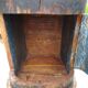 Small wooden canoe furniture, solid teak
