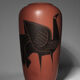 Joep Thissen Large Sgraffito Terracotta Ceramic Vase For Loré