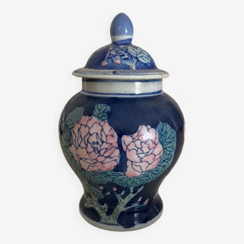 Pink and blue vase