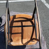 Two colour scandinavian rocking-chair