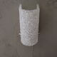 Vintage wall sconce in perspex from the 60s