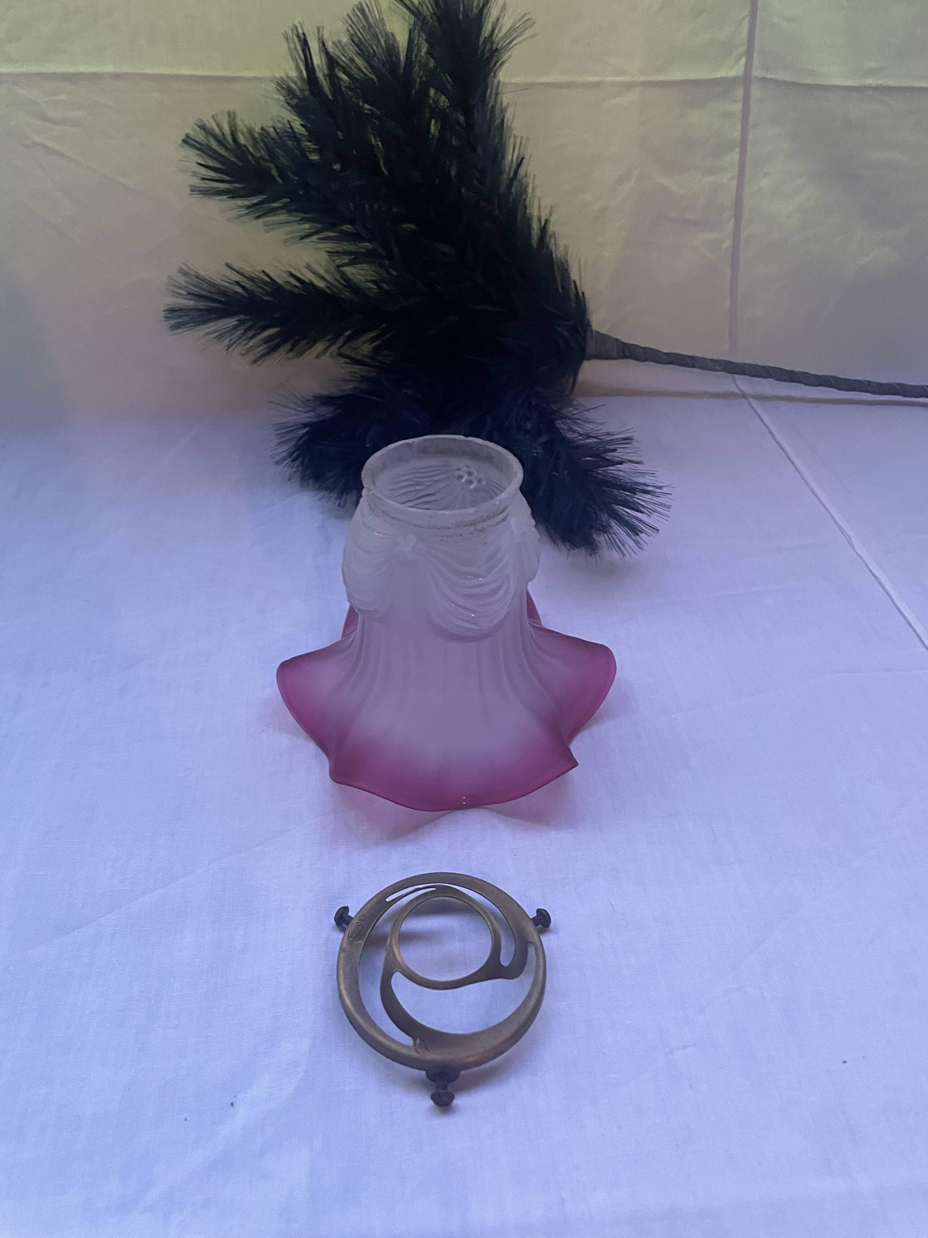 Lampe suspension opaline