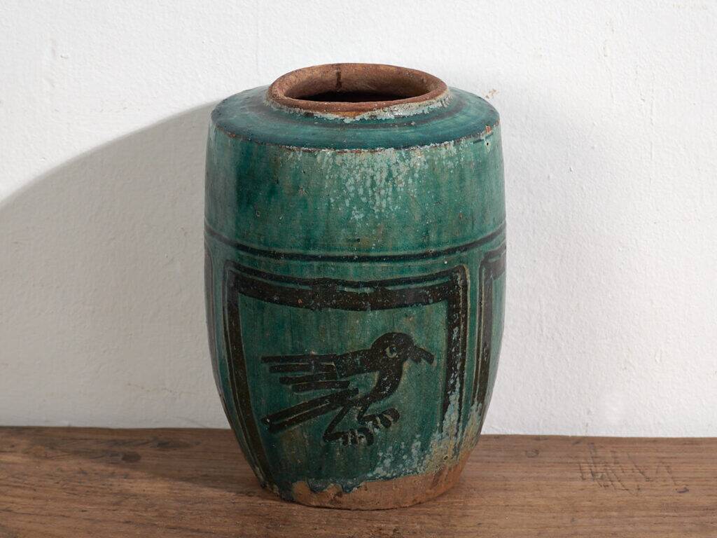 Old green vase (circa 1820) #39