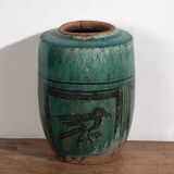 Old green vase (circa 1820) #39