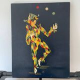 Painting on wood