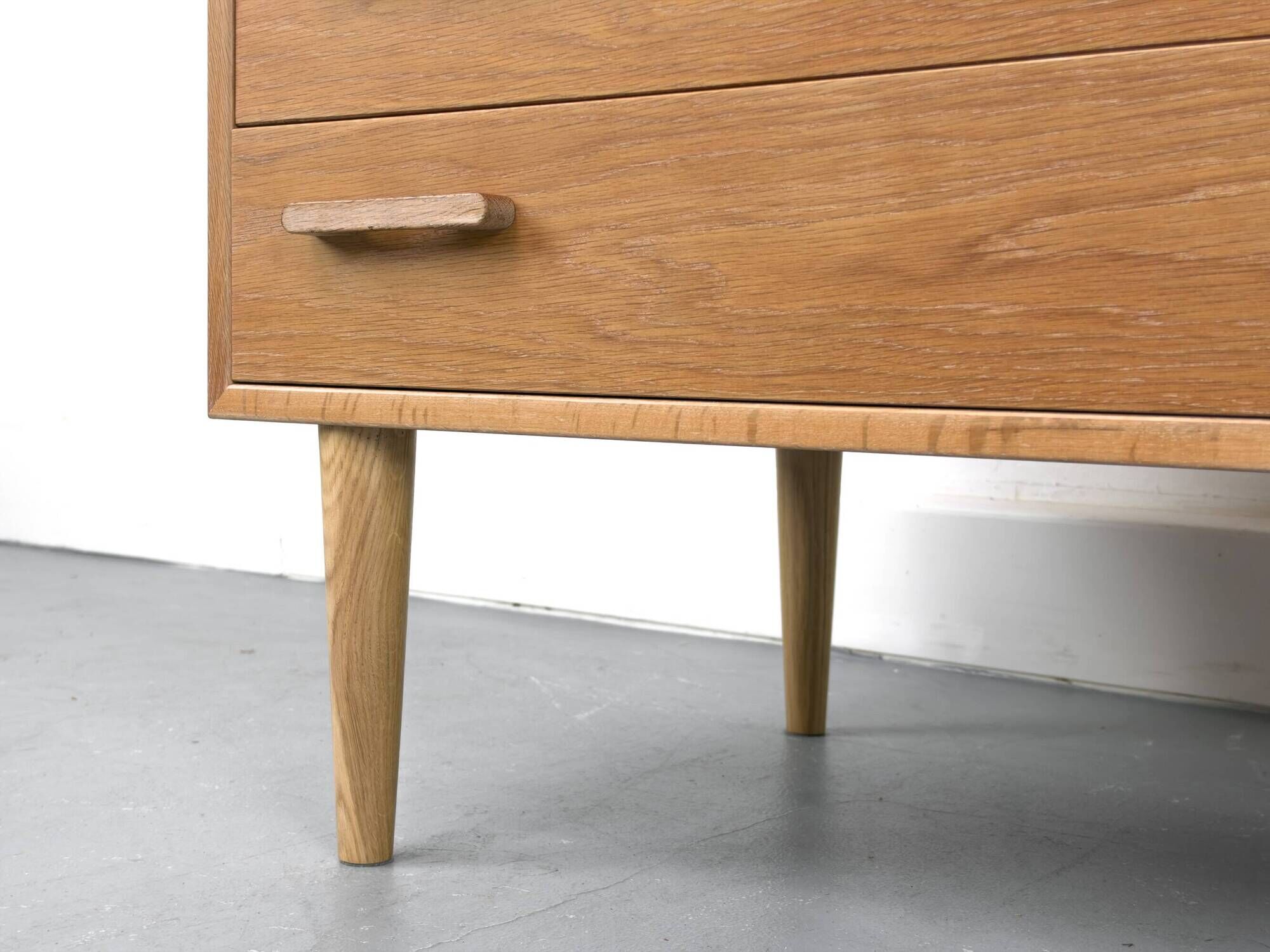 Danish Oak Chest of Drawers by Kai Kristiansen for FM Møbler, 1960s