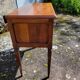 Cherrywood console chest of drawers with 3 drawers
