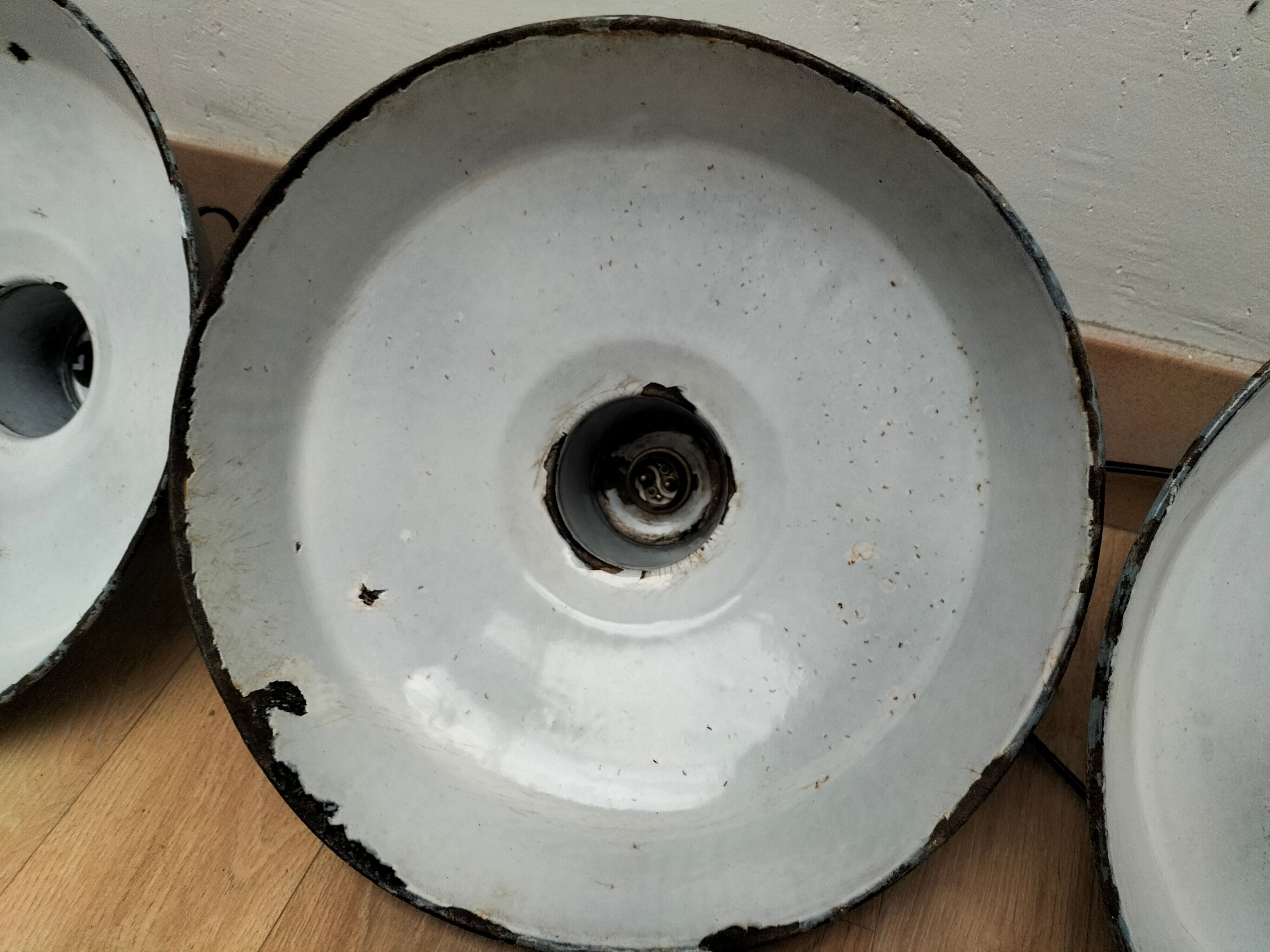 Series of antique lamps