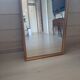 Golden framed mirror