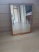 Golden framed mirror