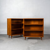 Mid century german bookcase made of solid teak, circa 1970, germany