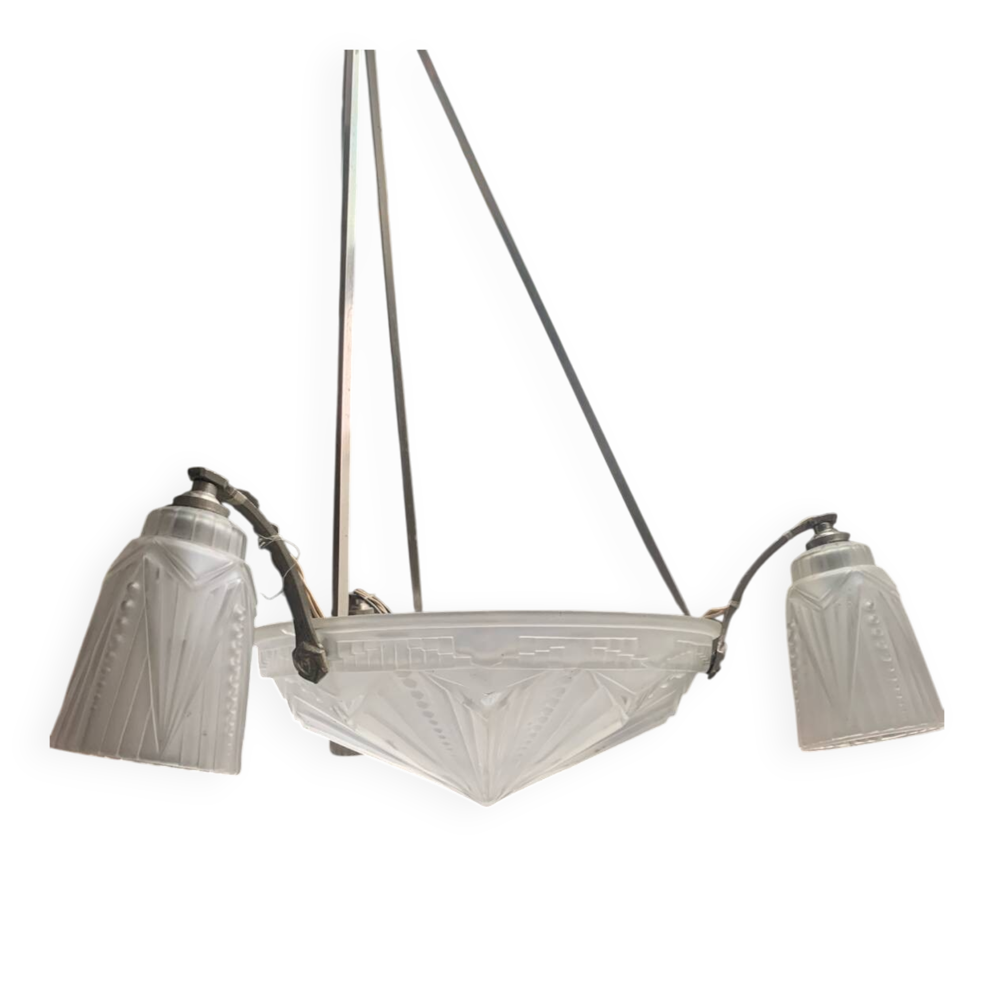 Small Art Deco chandelier