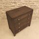 Oak chest of drawers, Art Deco