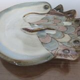 Empty ceramic pocket signed " bird " 60s 70s