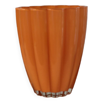 Orange vase