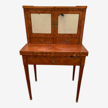 Bureau de dame en bois de rose de style Louis XVI XIX siècle