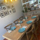 Large farmhouse table from Tonge in restored solid oak – 220 cm