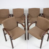 Set of six lounge chairs/Ton, Národní podnik Holešov, 1993.
