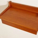 Set of Danish floating bedside tables | Teak | Vintage