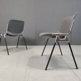 Vintage Dsc 106 Side Chairs By Giancarlo Piretti For Castelli, Set Of 6