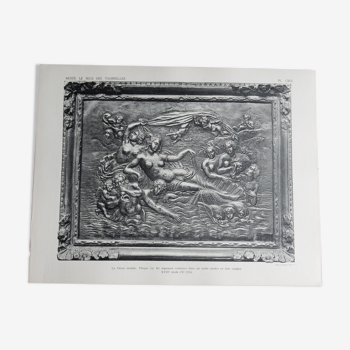 La Vénus marine XVVIème siècle planche photographique de 1924