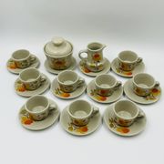 Service Café Thé Grès Saint-Amand Jamaica Vintage