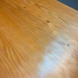 Table de repas vintage en bois, 1960