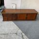 Meuble TV en bois exotique