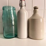 Bottle glazed white sandstone