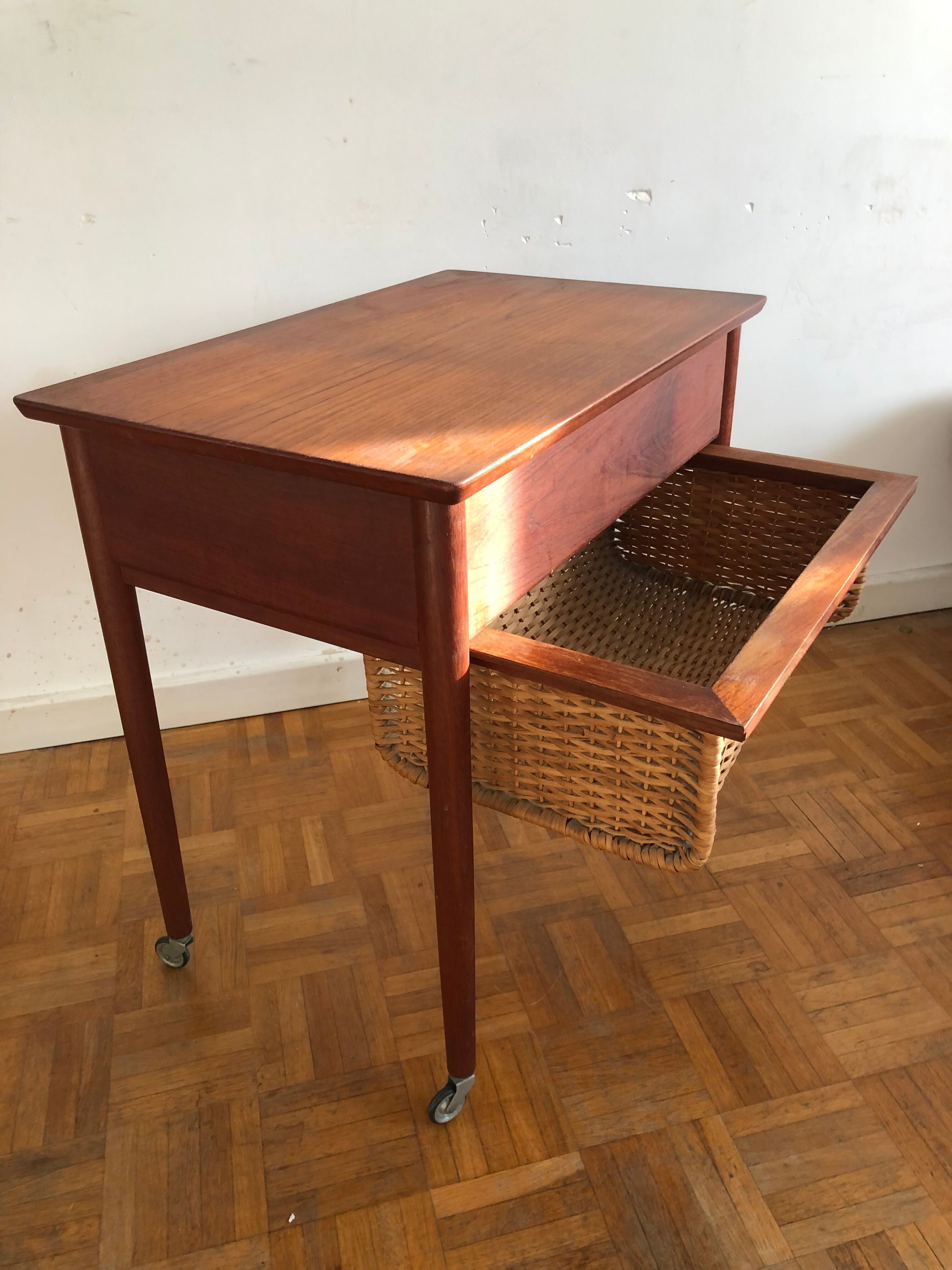 Scandinavian teak worker