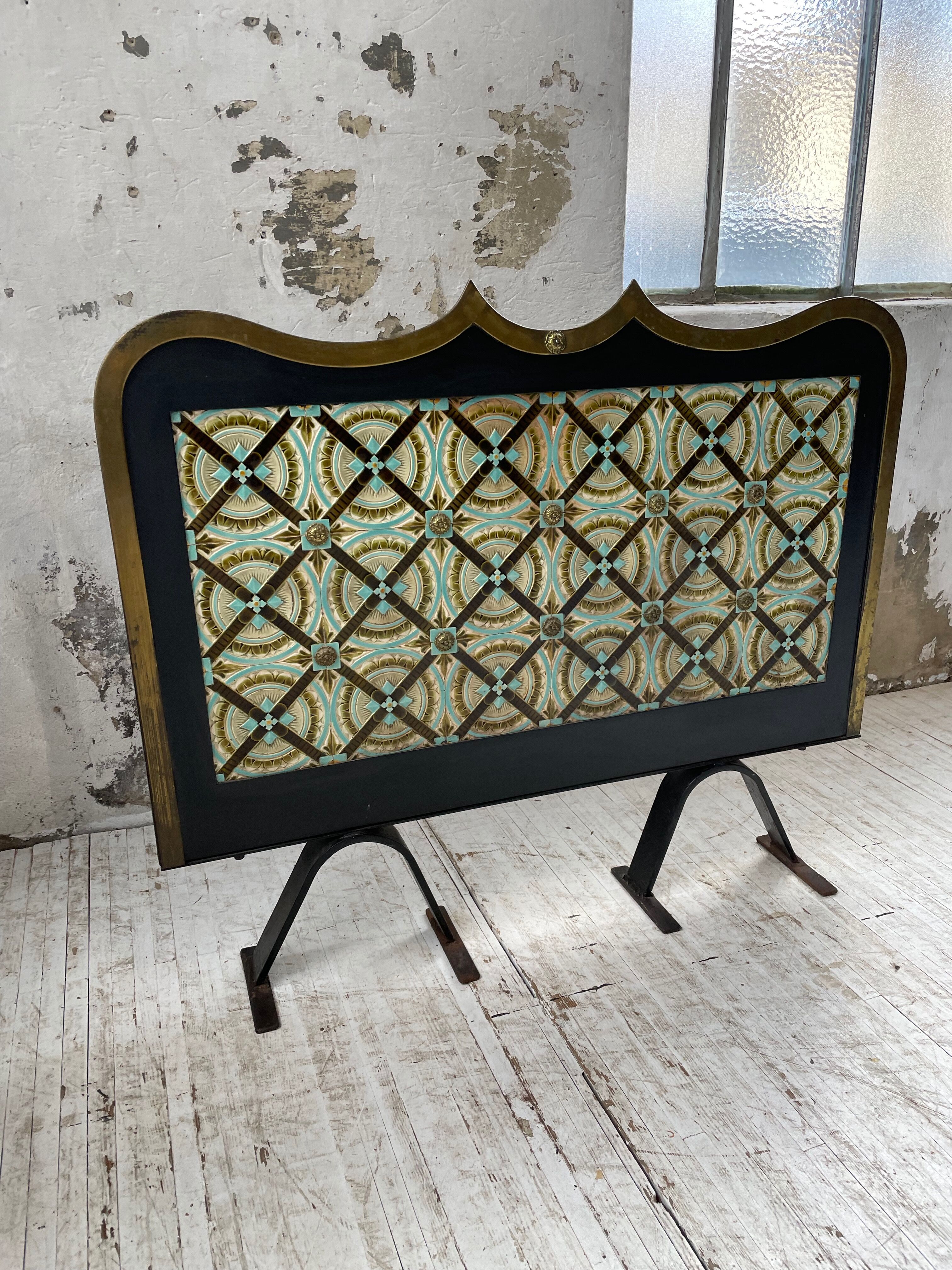 Firewall cast iron and ceramics 50s