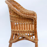 Children's chair in rattan