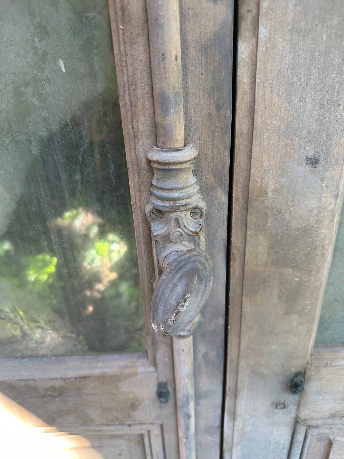 Double-leaf interior French doors