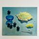 Grand tableau raisins blancs et figues