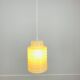 Suspension lampion opaline années 60, vintage
