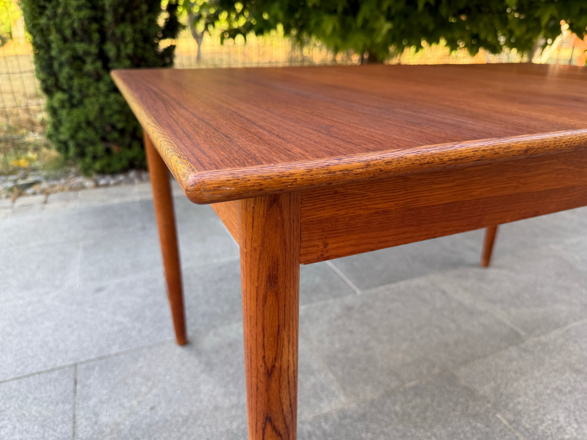 Scandinavian extendable dining table 1960
