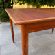 Scandinavian extendable dining table 1960