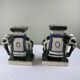 Pair of vintage ceramic bookends